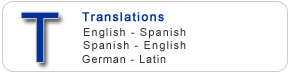 Translations English Spanish - Spanish English - Italian English Spanish